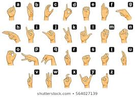 Sign Language Alphabet Images Stock Photos Vectors