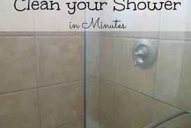 clean glass shower doors effectively