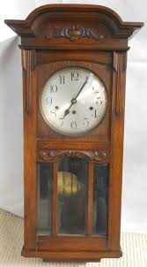 Oak Cased Westminster Chimes Wall Clock
