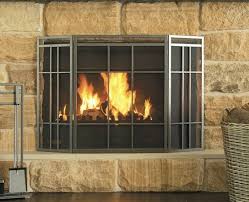 Decofire Fireplace Prairie Fire Screen