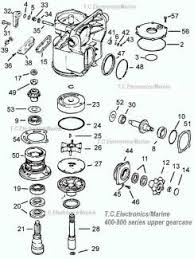 Omc Parts Exploded View Drawings Outdrive Repair Help Video
