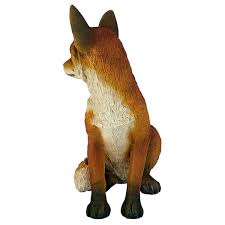 H Woodie The Woodland Fox Garden Statue