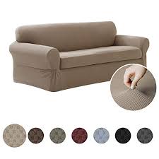 Maytex Pixel Ultra Soft Stretch Sofa Couch Furniture Cover