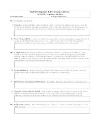 Mid Year Performance Review Template