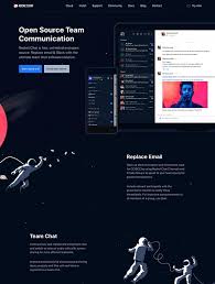 the best 2 rocketchat landing page