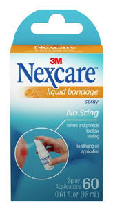 nexcare liquid bandage spray 18ml