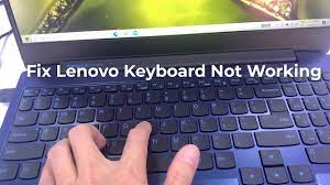 how to fix lenovo keyboard not working