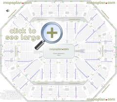 Oracle Arena Seat Row Numbers Detailed Seating Chart