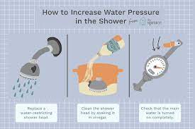 how to increase your low shower pressure