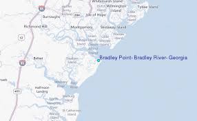 Bradley Point Bradley River Georgia Tide Station Location