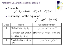 diffeial equations ordinary