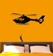 Airforce Helicopter Army Wall Decal