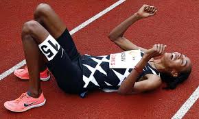 World record progression for the men's 100 m. Sifan Hassan Smashes Women S 10 000m Record By 10 Seconds In Super Spikes Athletics The Guardian