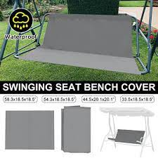 Grey Color Swing Seat Cover Chair Bench