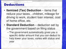 ppt deductions powerpoint