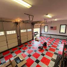 racedeck garage flooring install