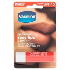 vaseline lip therapy stick rosy