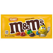 m m s peanut milk chocolate candy