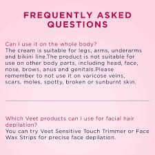 veet hair removal cream dry skin