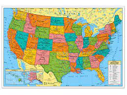 Create your own custom map of us states. Write Wipe U S A Wall Map At Lakeshore Learning