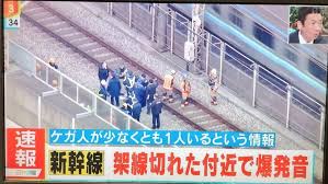 日本東北新幹線傳爆炸聲冒煙2工人作業中觸電、東北新幹線「全天停 