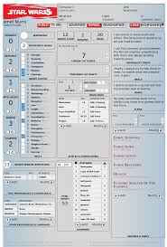 As a gm, one of the coolest things you can do for your players is to pay attention to what they spend their stat points and how they build their characters. Starwars5e Sheet Roll20 Wiki