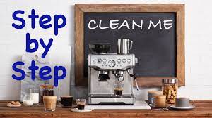 breville clean me step by step