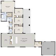 Floor Plan 266m2 Family House Plans