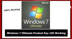 windows 7 ultimate key 2024