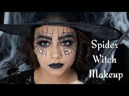 spider witch halloween makeup tutorial