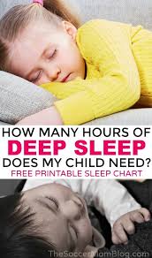 Is My Child Sleeping Too Much Free Child Sleep Chart