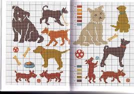 Cross Stitch Dogs Free Pattern Cross Stitch Embroidery
