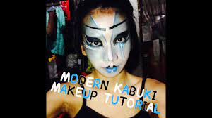 modern kabuki makeup tutorial by