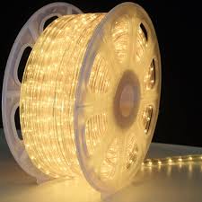 White Rope Light 150 Foot Spool 1 2 Inch 2 Wire