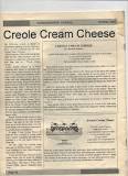 What is Creole cream cheese made of?