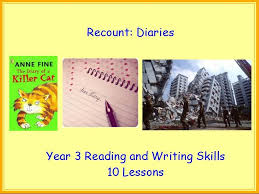 Recount Diaries Year 3 Reading And Writing Skills Pack 10 Lessons With Grammar Starters