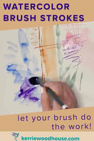 Watercolour Brush Strokes Let Your