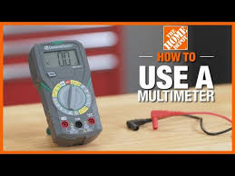 How To Use A Multimeter The Home Depot