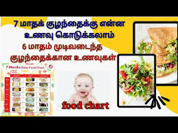 7 8 months baby food chart in tamil 7