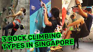 types of rock climbing in singapore we
