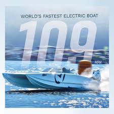 109 mph in electric sdboat