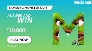 Do you know the secrets of sewing? Amazon Samsung Monster Quiz Answers Win 10000 Quickhunt