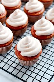 with strawberry cream cheese icing
