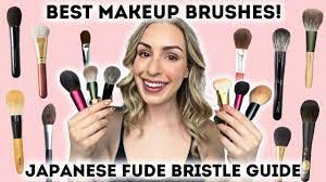 best makeup brushes by bristle type
