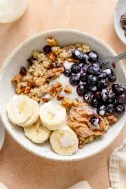 vegan breakfast quinoa bowls recipe