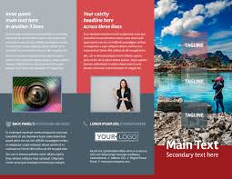 Photography Studio Tri Fold Brochure Template