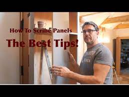 how to scribe to an uneven wall you