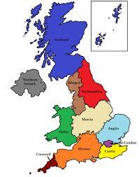 Mapa geográfico de gran bretaña. Reino Unido Estados Mapa Gran Bretana Mapa Del Estado Norte De Europa Europa