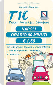 naples metro tickets and bus tickets