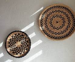 Decorative Plates Woven Wall Basket